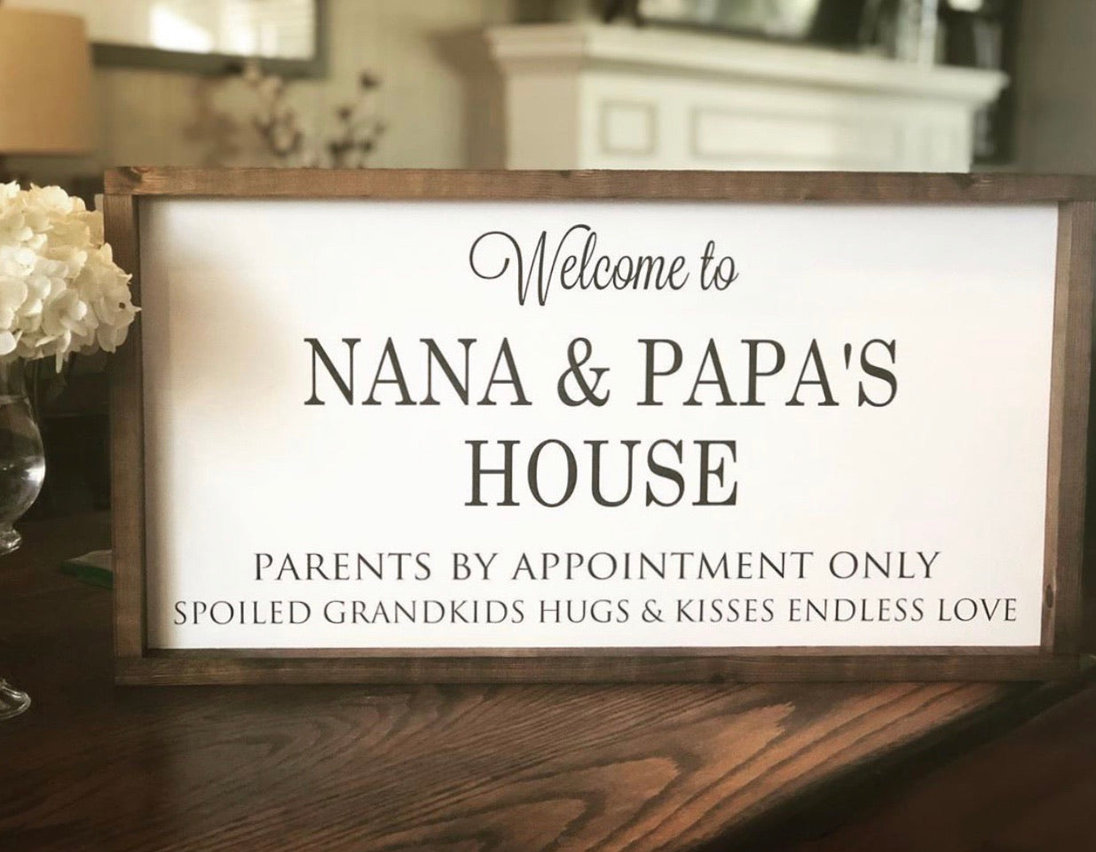 Personalized Welcome to Granparents