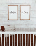 Custom Nursery Name Signs-Set of 2